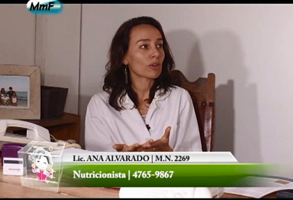 La Lic. Ana Alvarado en el programa de TV 'Mayormente Feliz